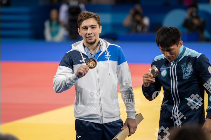 Moldovan judoka to take prize worth 2,000,000 lei for bronze medal at Paris Olympic Games Judocanul 