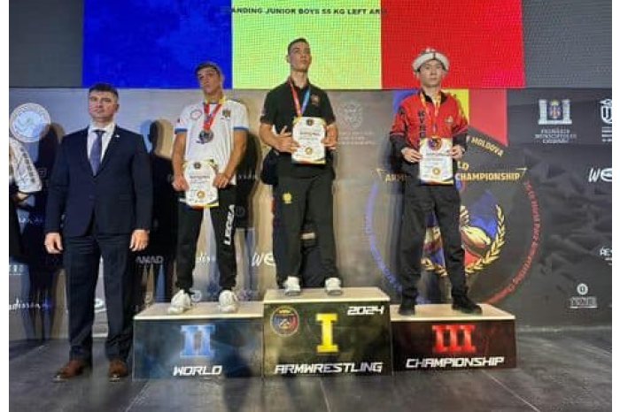 R. Moldova găzduiește Campionatul mondial de armwrestling