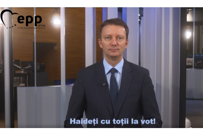 REFERENDUM 2024 // Președintele Delegației Parlamentului European pentru relațiile cu R. Moldova, Siegfried Mureșan, îndeamnă cetățenii moldoveni să voteze la referendum: „Viitorul european al Republicii Moldova este în mâinile voastre. Haideți cu toți la vot!”