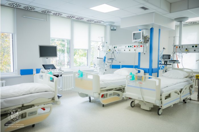 Anesthesiology and intensive care unit of Fălești district hospital renovated