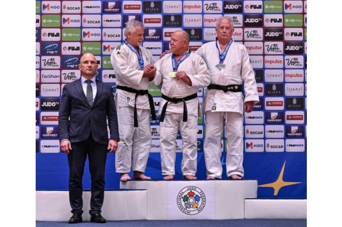 Judocanul Mihail Maler a devenit pentru a 9-a oară campion mondial printre veterani