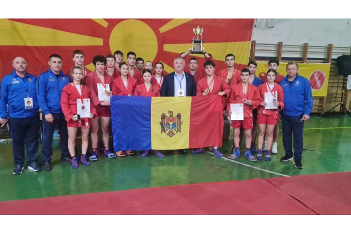 Sportivii din Republica Moldova au obținut 16 medalii la Campionatul Balcanic de sambo