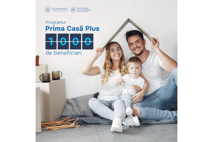 O mie de familii din Republica Moldova au locuințe prin programul „Prima Casă Plus”