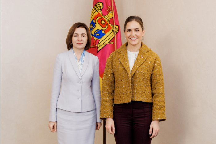 Președinta Maia Sandu s-a întâlnit cu ministra daneză pentru Afaceri Europene, Marie Bjerre